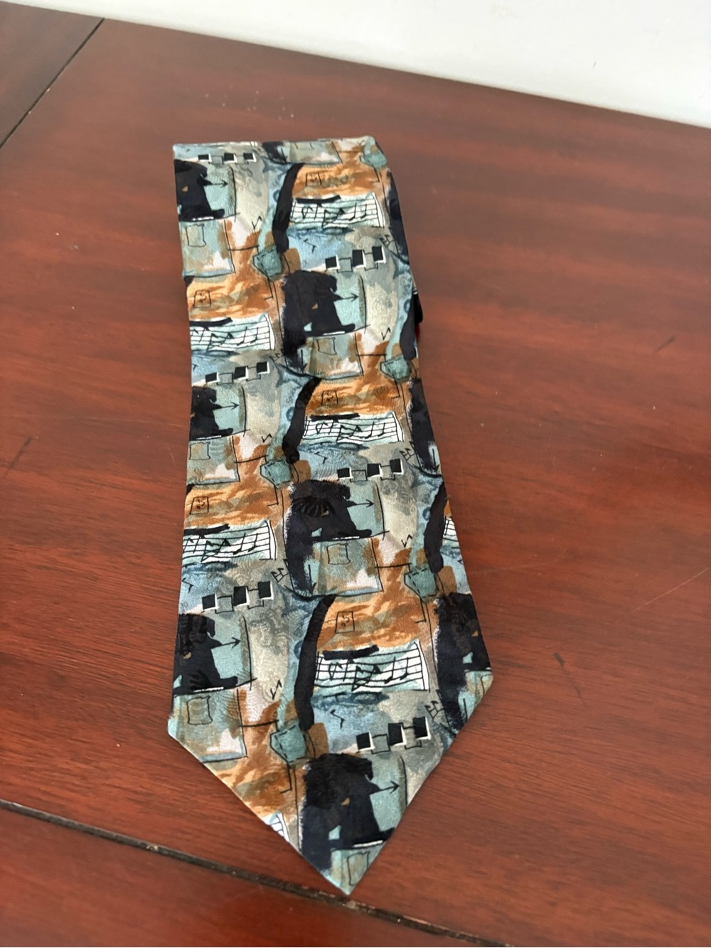 J Garcia Men’s Tie 100% Silk “Uncorrected Manuscript” Collectors Edition USA